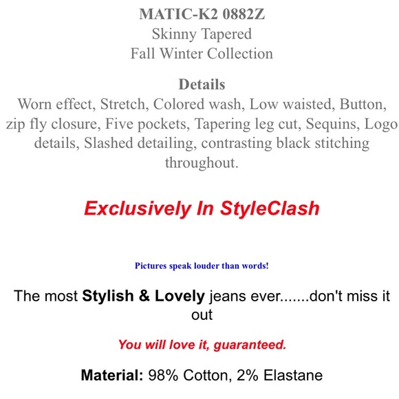 🆕 SOLD Diesel Matic-K2 Jean Made In Italy 🇮🇹 - Picture 4 of 7